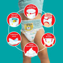 Kit 2 Fraldas Pants Ajuste Total XXG 78 unidades