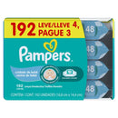 Kit Lenço Umedecido Pampers 48 unidades