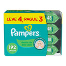Kit Lenço Umedecido Aloe Vera 48 unidades